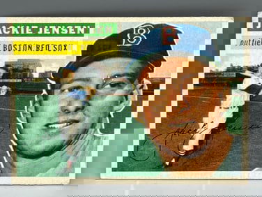 1956 Topps Jackie Jensen #115