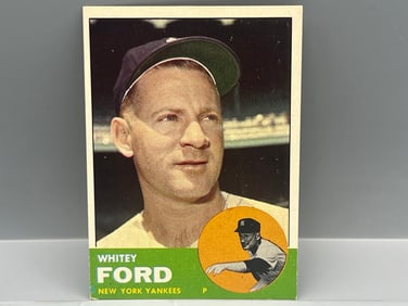 1963 Topps Whitey Ford #446