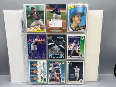 Lot of (36) Assorted Baseball Star Player Cards W/ RCs - Varying Conditions