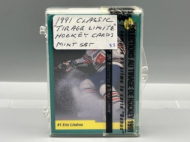 1991 Classic Hockey Draft Picks Factory Sealed French Set