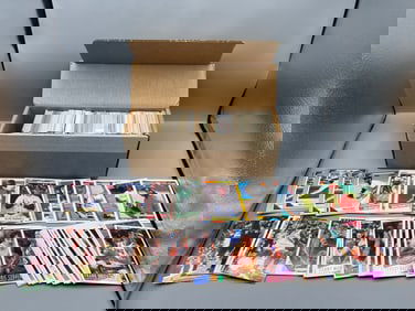 Box of Assorted Multi-Sport Trading Cards W/ Some Stars & RCs