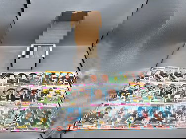 (Box Of 150) Steelers Cards, 1972-1989, W/ (2) 72T Bradshaw #150