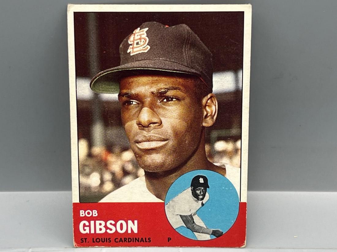 1963 Topps Bob Gibson #415 (1 of 2)