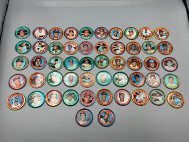 (Lot Of 52) 1971 Topps Coins