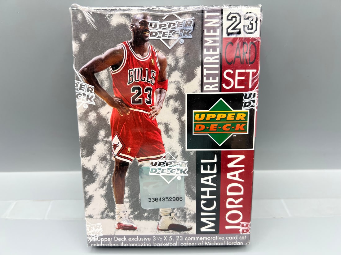 1999 Upper Deck Michael Jordan Retirement 23 Card Sealed Set (1 of 2)