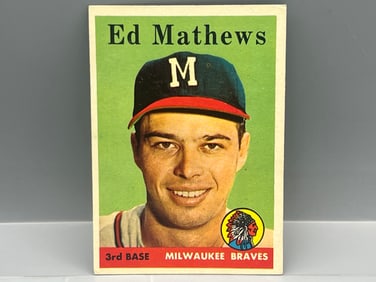 1958 Topps Ed Mathews #440