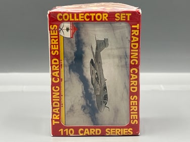 1991 Pacific Operation Desert Storm Complete Sealed 110 Card Set