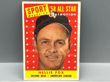 1958 Topps Nellie Fox All Star #479