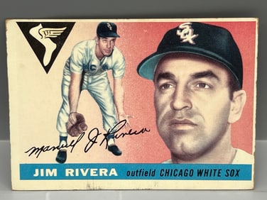 1955 Topps Jim Rivera #58