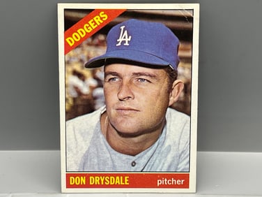 1966 Topps Don Drysdale #430