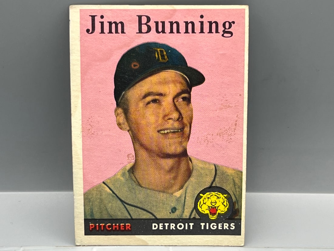 1958 Topps Jim Bunning 2nd Year #115 (1 of 2)