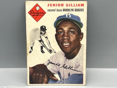 1954 Topps Jim Gilliam #35 - 2nd Year