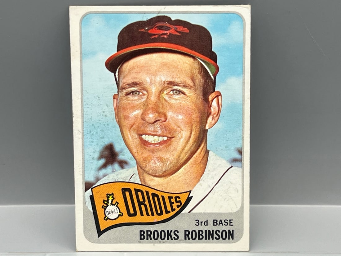 1965 Topps #150 Brooks Robinson (HOF) / Orioles: 1965 Topps #150 Brooks Robinson (HOF) / Orioles