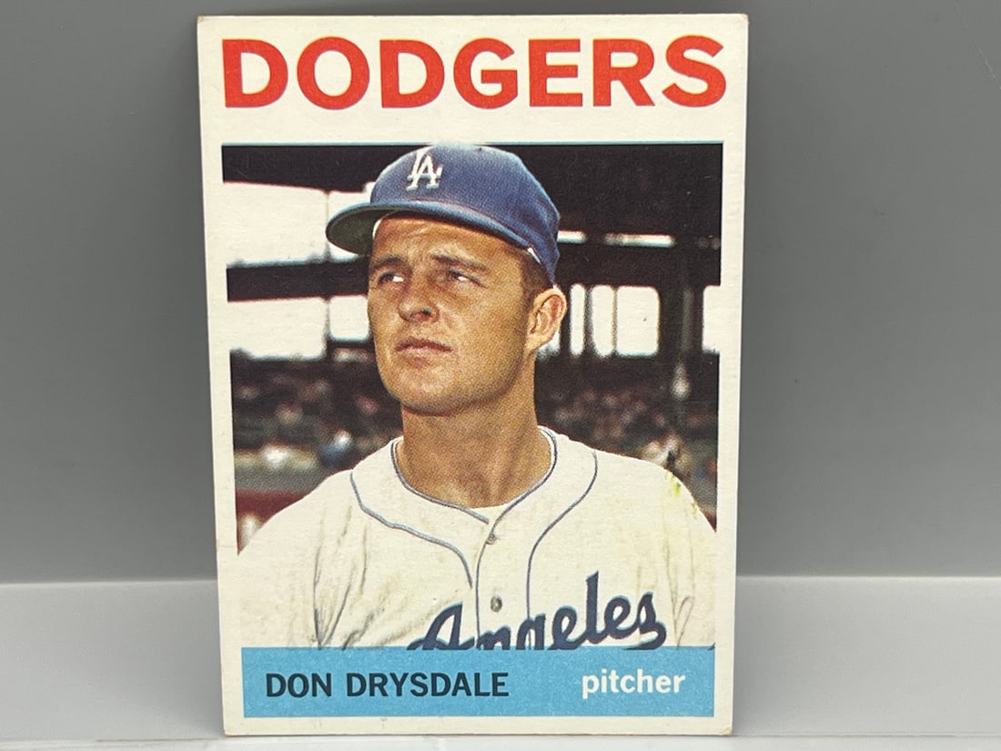 1964 Topps Don Drysdale #120: 1964 Topps Don Drysdale #120