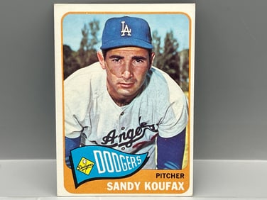 1965 Topps #300 Sandy Koufax (HOF) / Dodgers