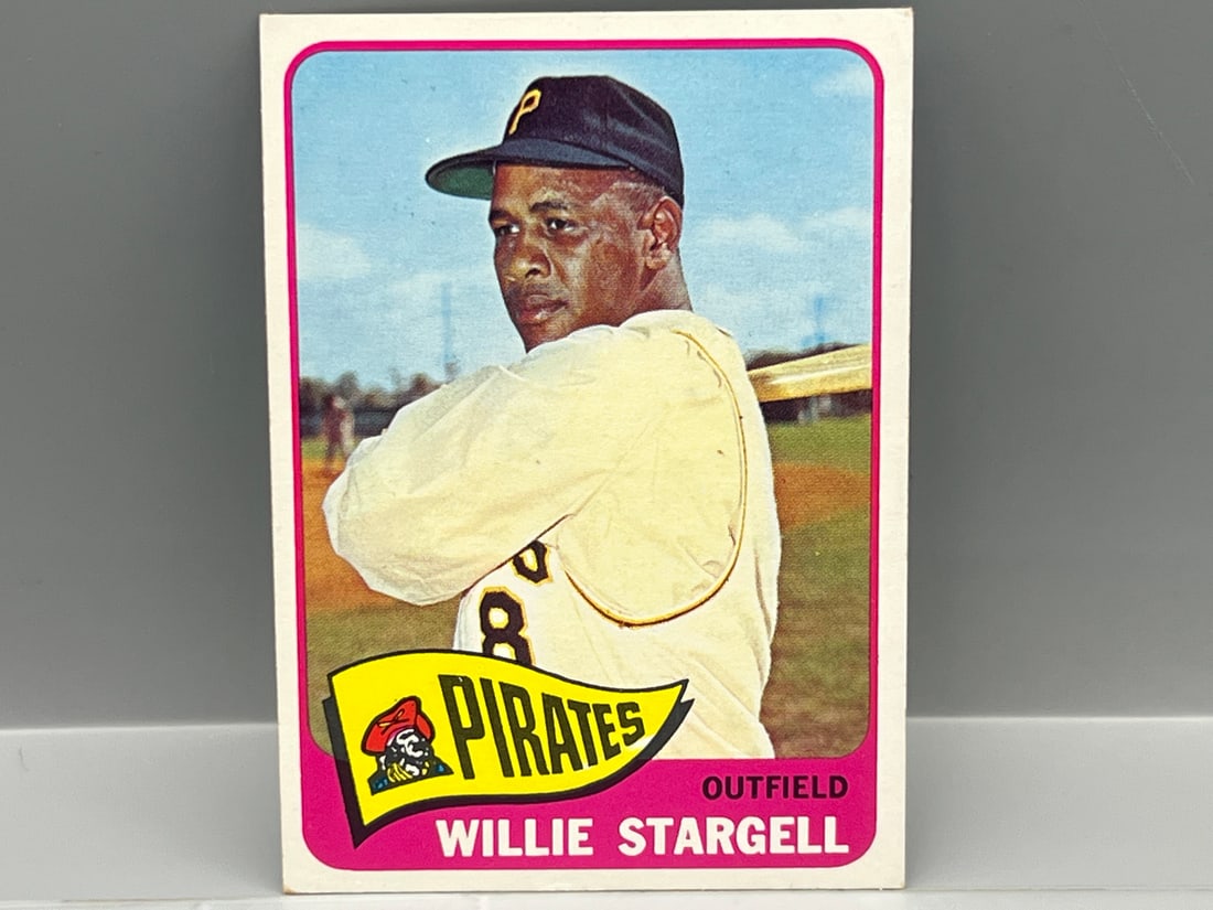 1965 Topps #377 Willie Stargell (HOF) / Pirates: 1965 Topps #377 Willie Stargell (HOF) / Pirates