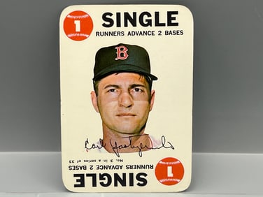 1968 Topps Game #3 Carl Yastrzemski (HOF) / Red Sox