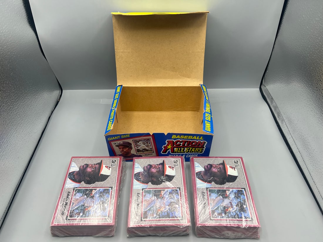 Lot of 3 - 1983 Donruss Action All Stars Baseball Sets W/ Original  Box (1 of 2)