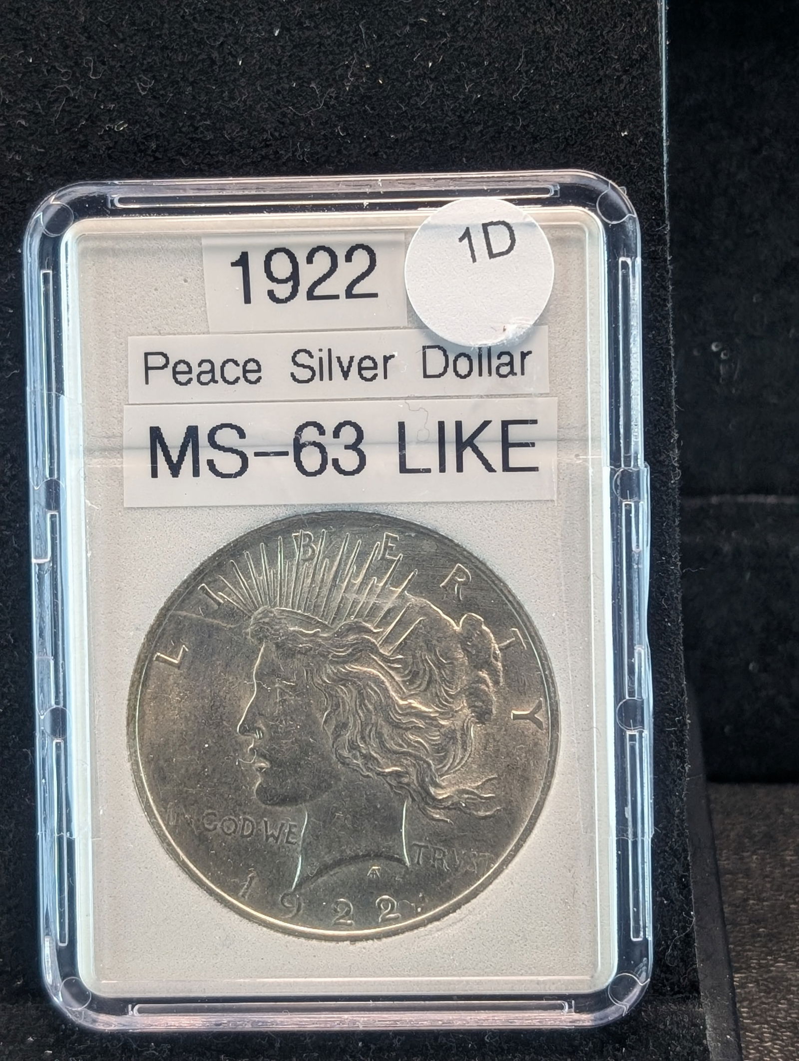 1922 Peace Dollar, MS-63 Like? (1 of 2)
