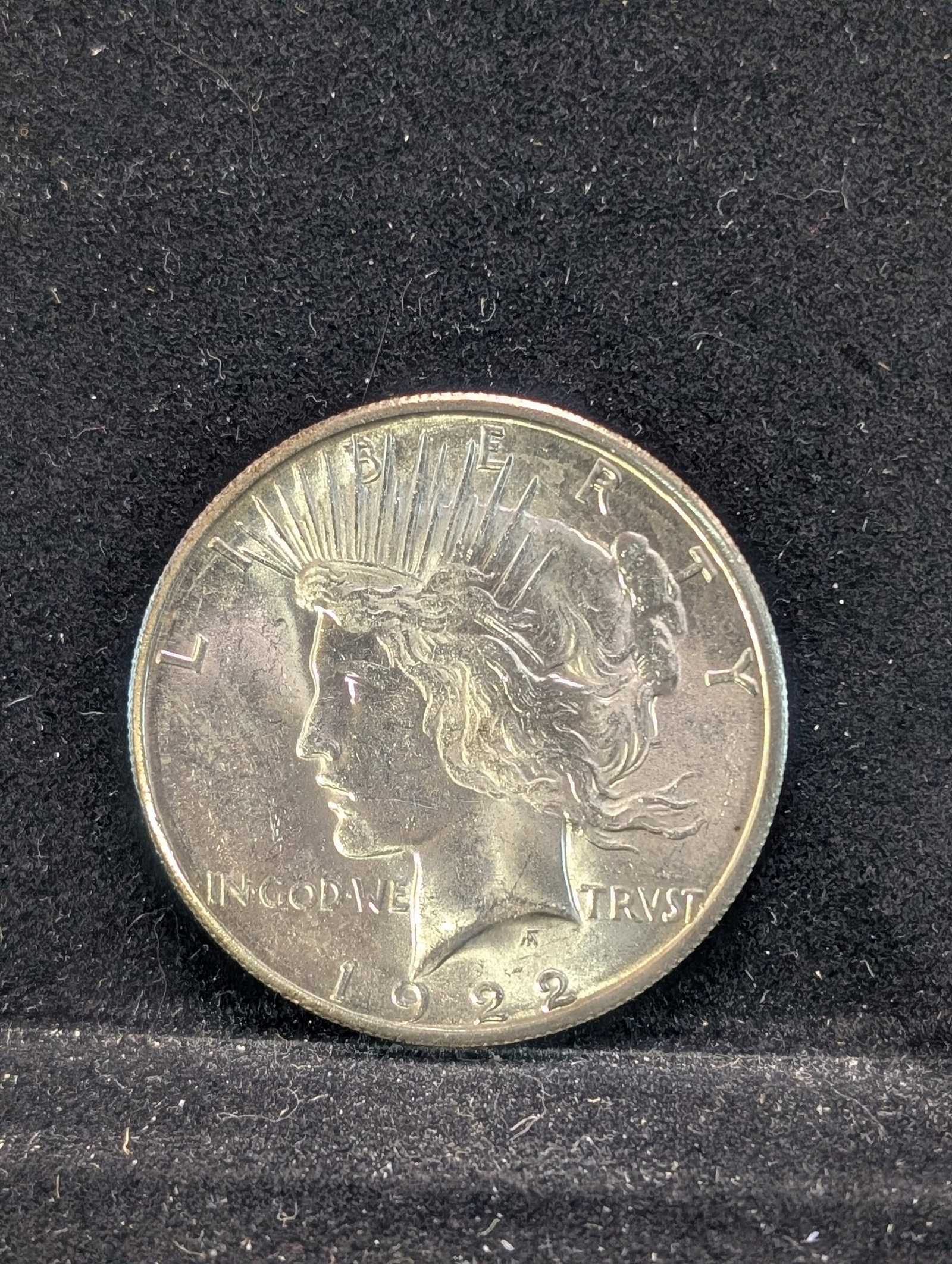 1922-S Peace Dollar, Nice Strike: 1922-S Peace Dollar, Nice Strike