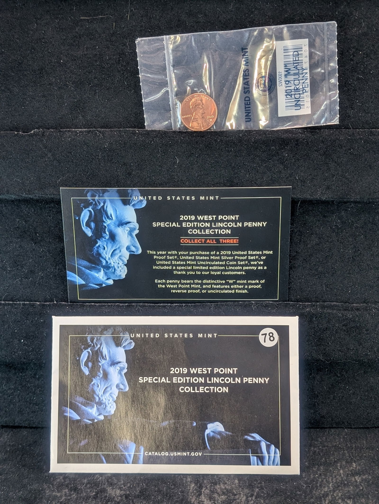 2019 W Special Edition Lincoln Penny UNC (1 of 3)