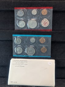 1971 P&D U.S. Mint Uncirculated Set In OGP