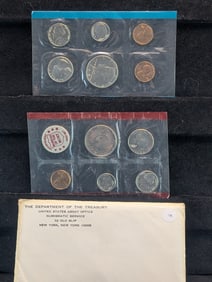 1972 P&D U.S. Mint Uncirculated Set w/IKE Dollars