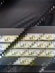 10 1963B Federal Reserve "Barr" Notes