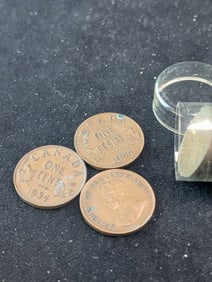Roll of 1934 Canada Cents