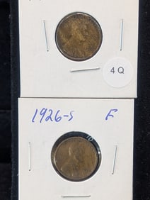 1926-D & 1926-S Lincoln Wheat Cents