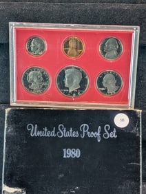 1980-S U.S. Mint Proof Set In OGP