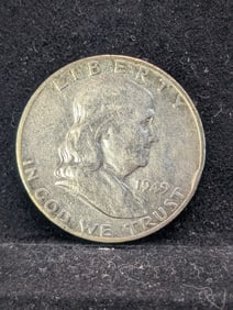 1949-D Franklin Half Dollar. 90% Silver