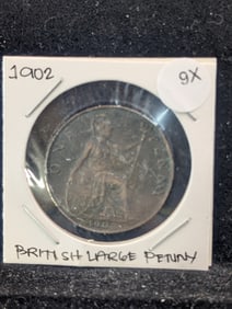 1902 Great Britain Large Cent