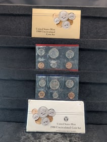 1988 P&D U.S. Mint Uncirculated Set