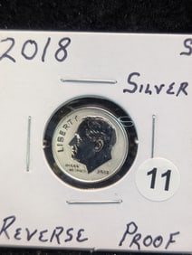 2018-S Silver Reverse Proof Roosevelt Dime