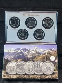 2011 ATB "Platinum" edition quarter set