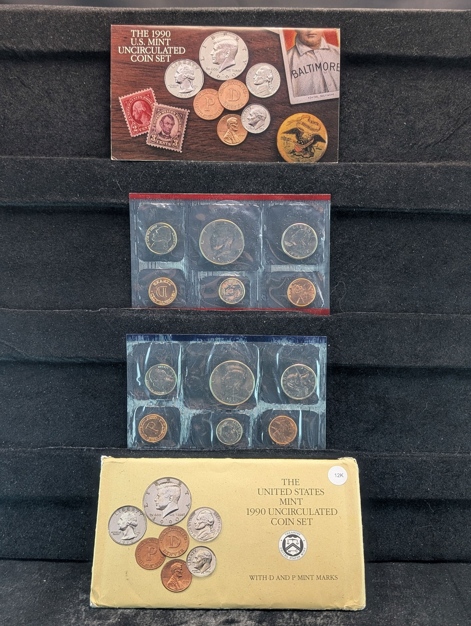 1990 P&D U.S. Mint Uncirculated Set (1 of 4)
