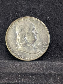 1952-S Franklin Half Dollar. 90% Silver