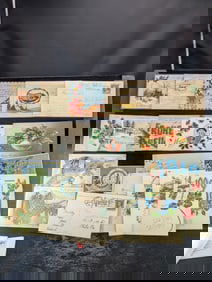 20 Assorted New Year Postcards
