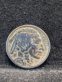 1913 Type I Buffalo Nickel