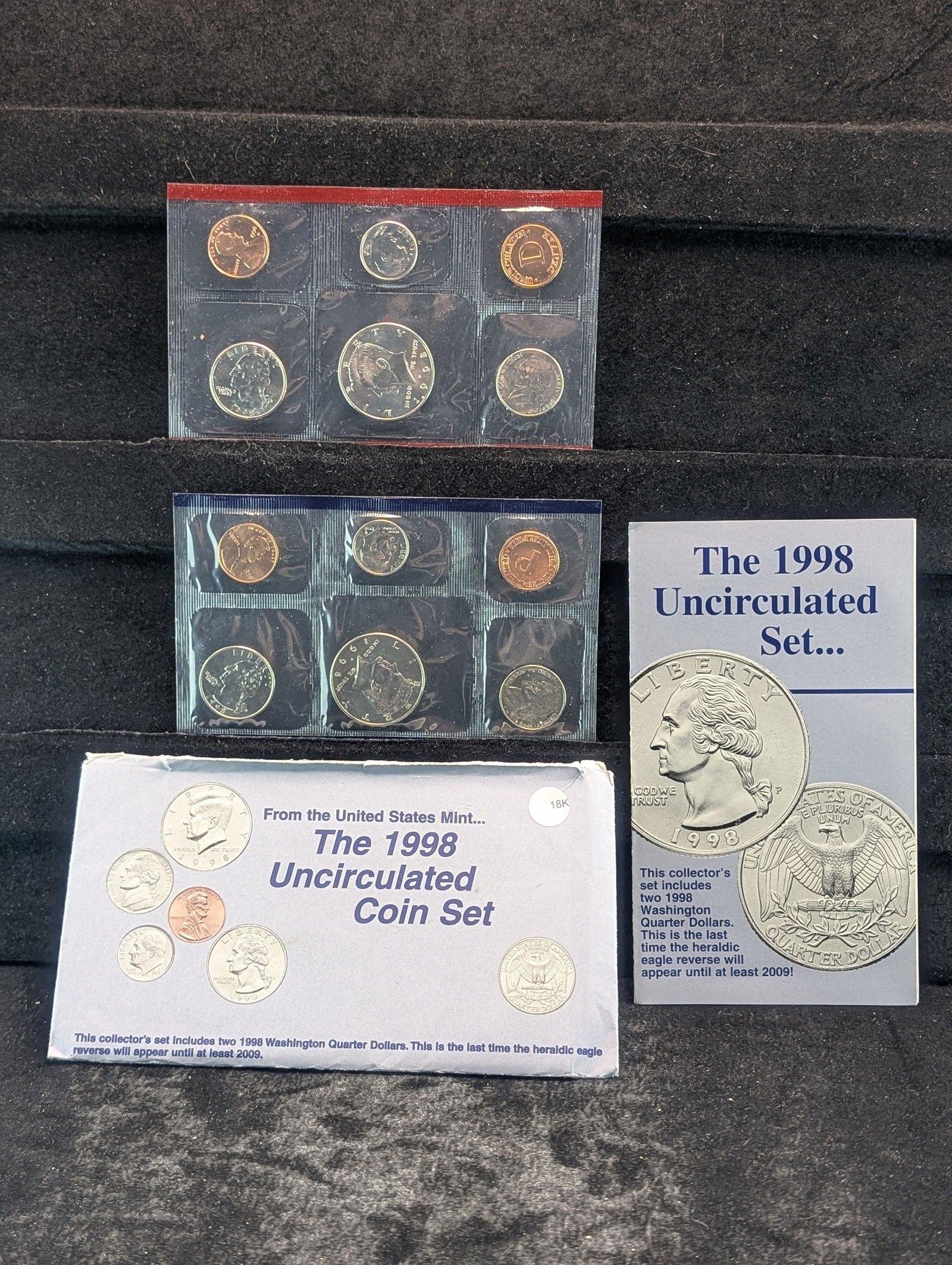 1998 P&D U.S. Mint Uncirculated Set (1 of 4)