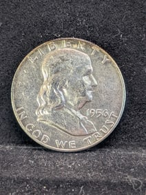 1956 Franklin Half Dollar. 90% Silver