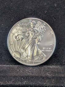 2015 American Silver Eagle MS One Troy Ounce .999 Fine Silver