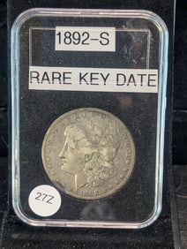 1892-S Morgan Dollar, Rare key DateS63 Like Details