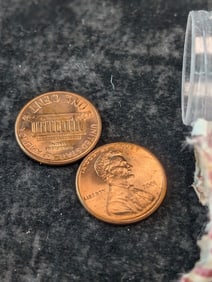 Fifty 2001-P Lincoln Memorial Cents