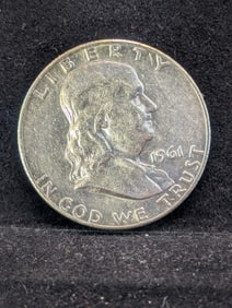 1961-D Franklin Half Dollar. 90% Silver