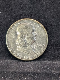 1962 Franklin Half Dollar. 90% Silver