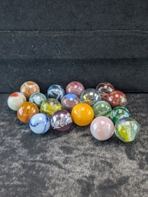 18 Large Marbles
