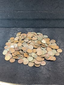 Lot Of 350 1930's 40's & 50's Lincoln Wheat Cents