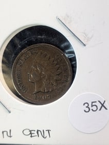 1907 Indian Head Cent